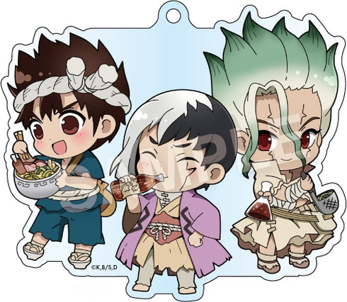 『Dr.STONE』いつしょ アクリルボールチェーン 千空&ゲン&クロム